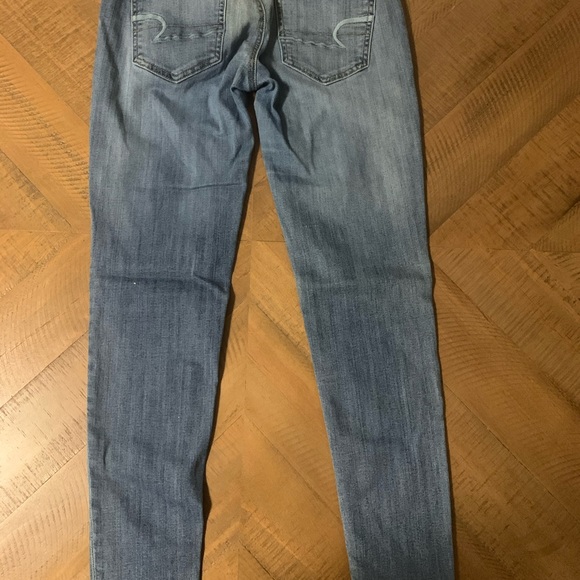 American Eagle AEO Super Stretch Skinny Jeans Sz 4 - Picture 5 of 8